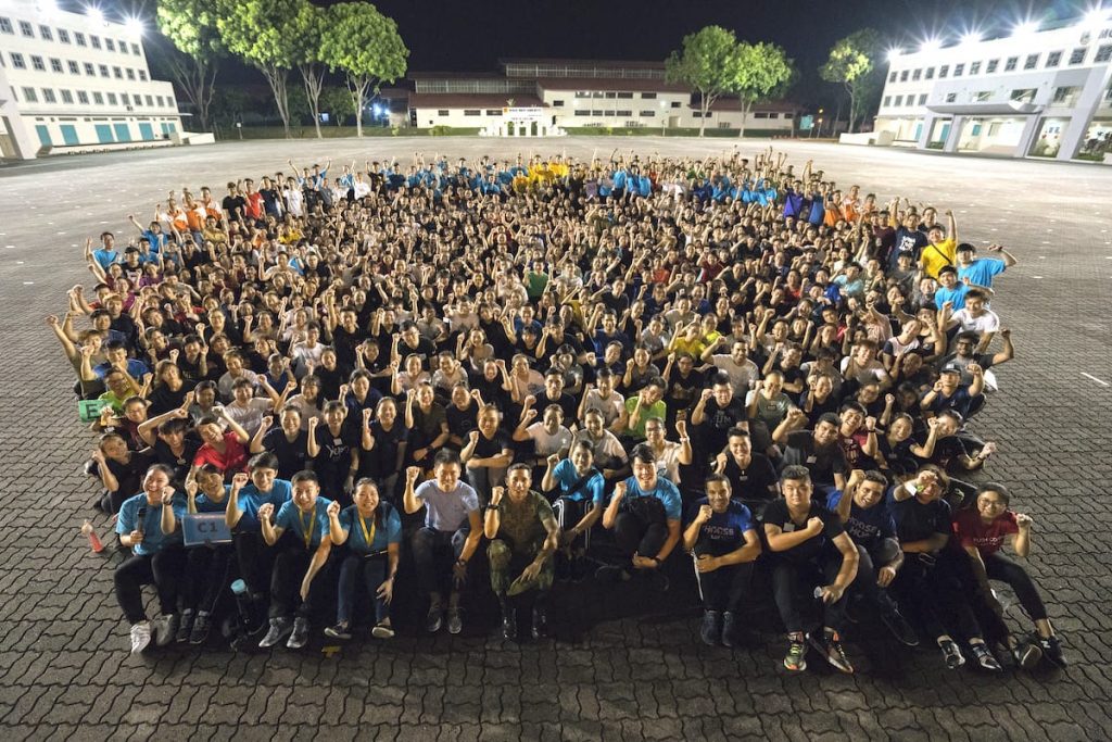 NDP 2019 First Training at Kranji Camp II