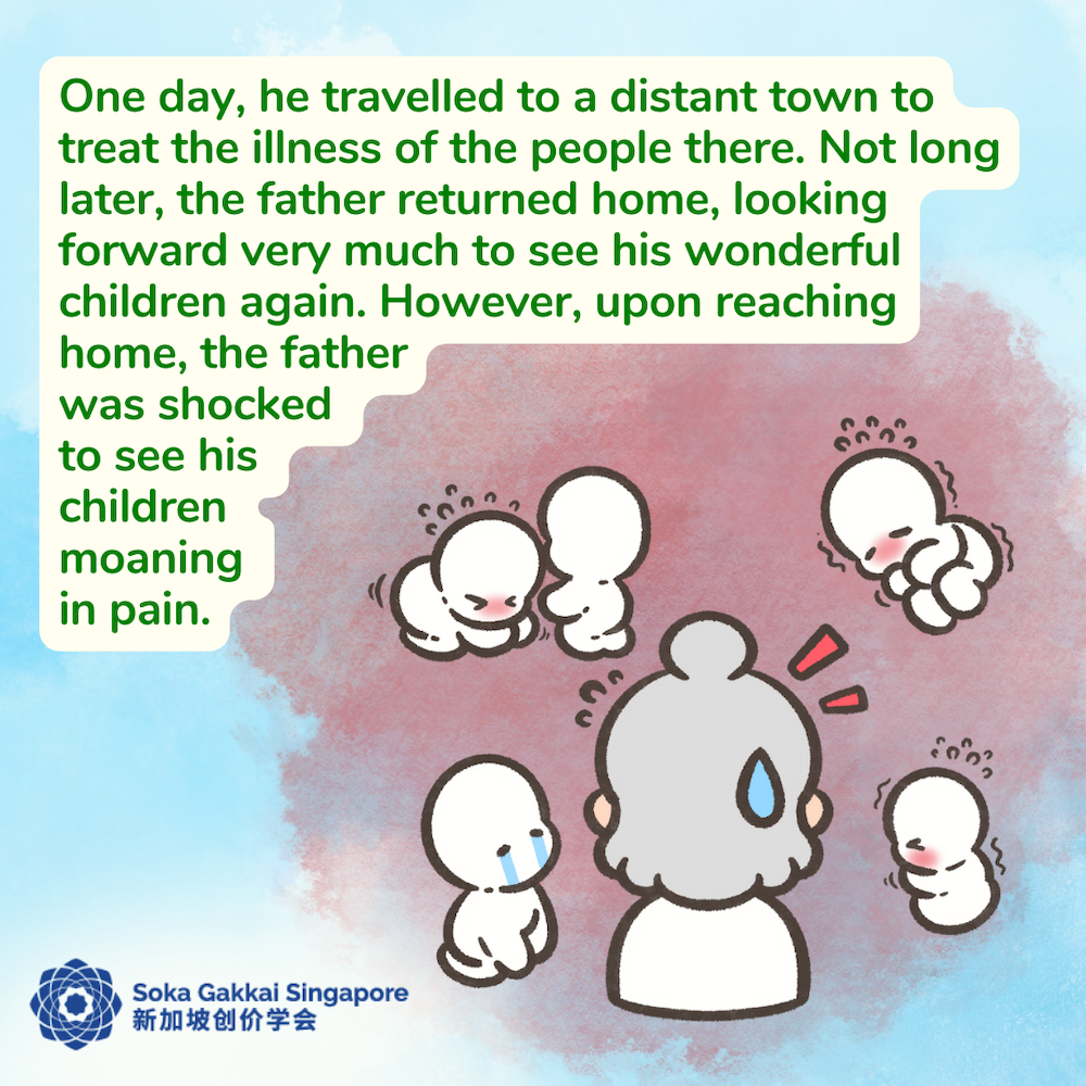 Buddhist Tale-The Children Who Took Poison-E_4of18