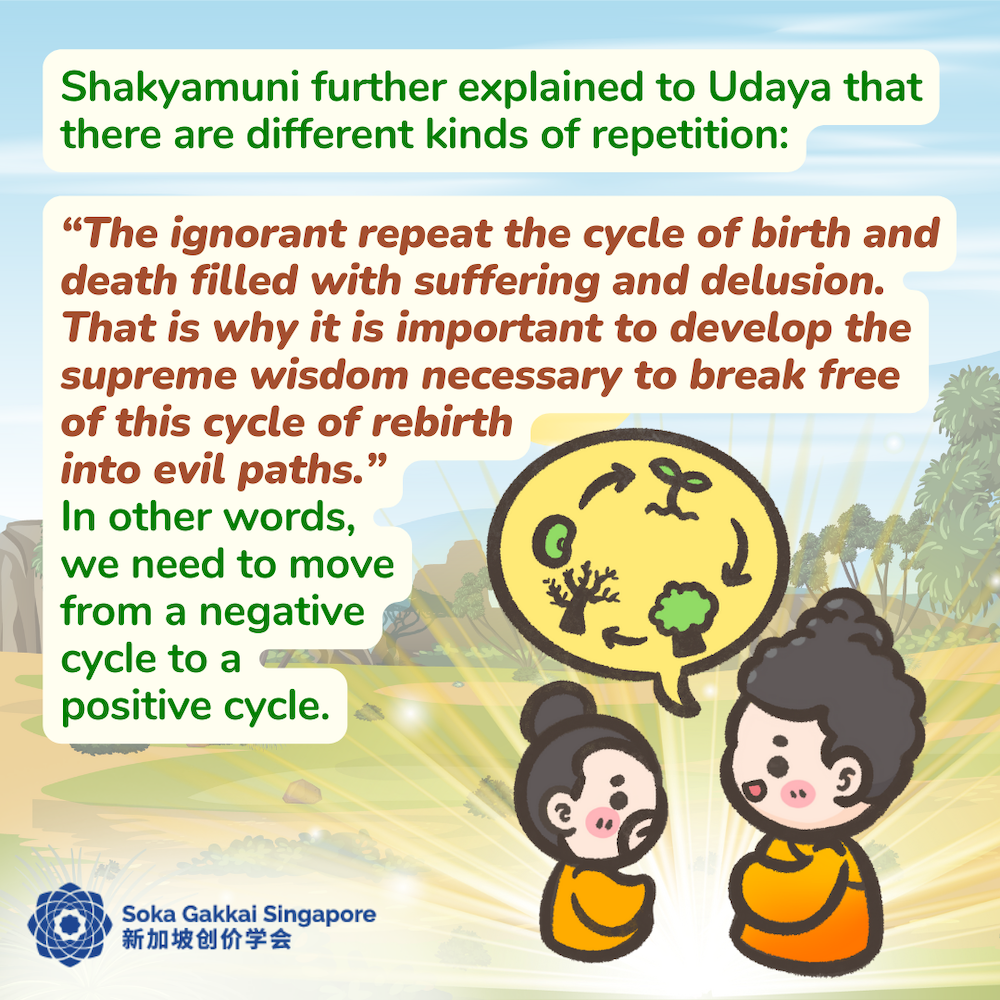 Buddhist Tale-Making Good Causes Every Day-E_7of10